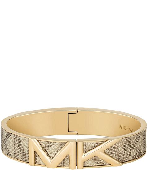 yellow gold michael kors bracelet|Michael Kors gold bangle bracelet.